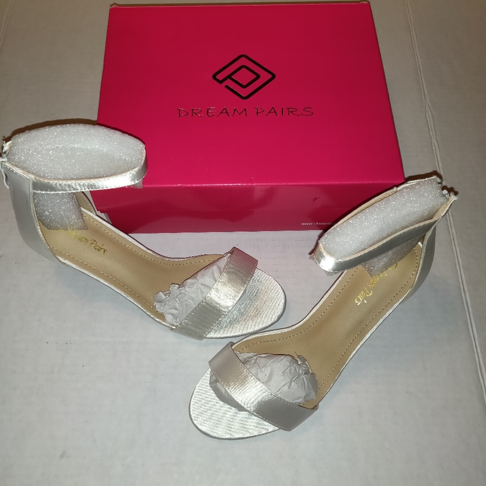 Women's Fiona Fashion Stilettos Open Toe Pump Heel